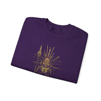 Golden Shaman Tribal Symbol Line Art Unisex Sweatshirt