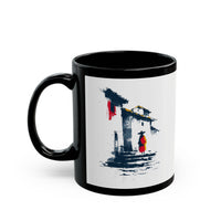 Cuzco Steps Heritage Minimalist Art Black Mug