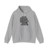 Aztec Eagle Pyramid Emblem Unisex Hoodie