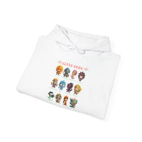 Aztec Gods Chibi Characters Pantheon Unisex Hoodie