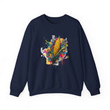 Maya Corn Mural Street Art Unisex Sweatshirt