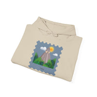 Stamp Tikal Guatemala Unisex Hoodie