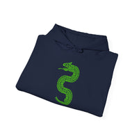 Jade Snake Spiral Unisex Hoodie