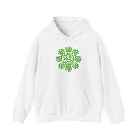 Aztec Plant Spiral Symbol Unisex Hoodie