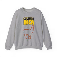 Sacred Inca Llama Emblem Unisex Sweatshirt