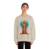 Wonder Aztec Queen Warrior Illustration Unisex Sweatshirt