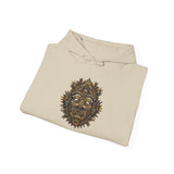 Ancient Aztec Solar Deity Mask Unisex Hoodie