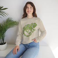Mayan Aztec Totem Symbol of Iguana Unisex Sweatshirt