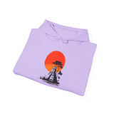 Tikal Sunset Temple Minimalist Art Unisex Hoodie