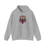 Rainbow Jaguar Mask Comic Style Unisex Hoodie