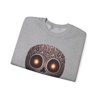 Tribal Glow Chibi Aztec Skull Unisex Sweatshirt