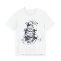 Fierce Inca Warrior Ink Illustration Unisex T-Shirt