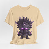Aztec Shadow Warrior God with Glowing Eyes Unisex T-Shirt