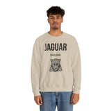 Aztec Jaguar Warrior Emblem Unisex Sweatshirt