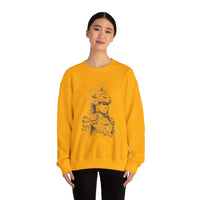 Young Jaguar Warrior Sketch Unisex Sweatshirt