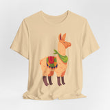 Peru Culture Llama Graphic Unisex T-Shirt