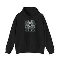 Obsidian Blade Warriors Aztec Glyph Style Unisex Hoodie