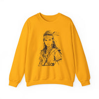Inca Warrior Woman Fierce Andean Spirit Design Unisex Sweatshirt