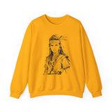 Inca Warrior Woman Fierce Andean Spirit Design Unisex Sweatshirt