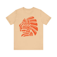 PreColumbian Aztec Head Icon Unisex T-Shirt