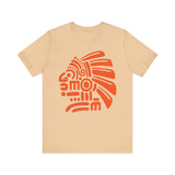 PreColumbian Aztec Head Icon Unisex T-Shirt