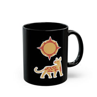 Xoloescuincle beneath the Sacred Sun Black Mug