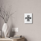 Maya Bird Symbol Canvas
