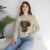 Aztec Jaguar Priestess Oracle Unisex Sweatshirt