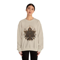 Viracocha Sacred Glyph Abstract Crown Symbol Unisex Sweatshirt