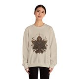 Viracocha Sacred Glyph Abstract Crown Symbol Unisex Sweatshirt