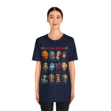 Aztec Gods Chibi Characters Pantheon Unisex T-Shirt