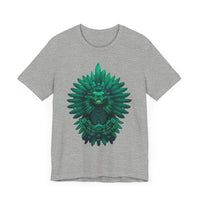 Quetzalcoatl Feathered Serpent God Dark Portrait Unisex T-Shirt