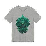 Quetzalcoatl Feathered Serpent God Dark Portrait Unisex T-Shirt