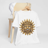 Pixel Art Inca Sun God 8-Bit Retro Style Unisex T-Shirt