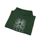 Obsidian Blade Warriors Aztec Glyph Style Unisex Hoodie