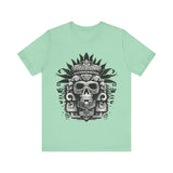 Ah Puch Death God Petroglyph Skull Unisex T-Shirt