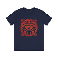 Radiant Tribal Sun Worship Inca Style Unisex T-Shirt