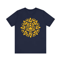 Mesoamerican Sun Face Unisex T-Shirt
