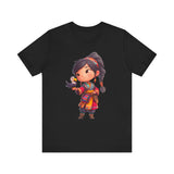 Chibi Inca Girl with Baby Condor Unisex T-Shirt