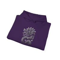 Aztec Serpent Quetzalcoatl Tribal Design Unisex Hoodie