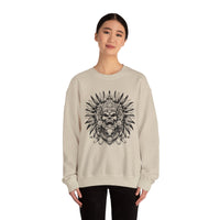 Ancient Tribal Totem Symbol Illustration Unisex Sweatshirt