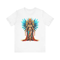 Wonder Aztec Queen Warrior Illustration Unisex T-Shirt