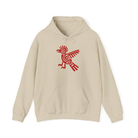 Mayan Bird Totem Symbol Unisex Hoodie