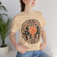 Sun Worshippers Inca Glyph Layout Unisex T-Shirt