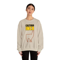 Sacred Inca Llama Emblem Unisex Sweatshirt