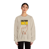 Sacred Inca Llama Emblem Unisex Sweatshirt