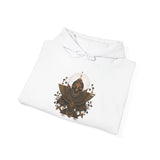 Viracocha Sacred Glyph Abstract Crown Symbol Unisex Hoodie