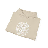 Andean Dual God Symmetry Tribal Glyph Style Unisex Hoodie