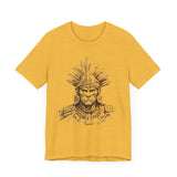 Maya Warrior Ink Portrait Unisex T-Shirt