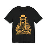 Distress Peruvian Traditional Woman Unisex T-Shirt
